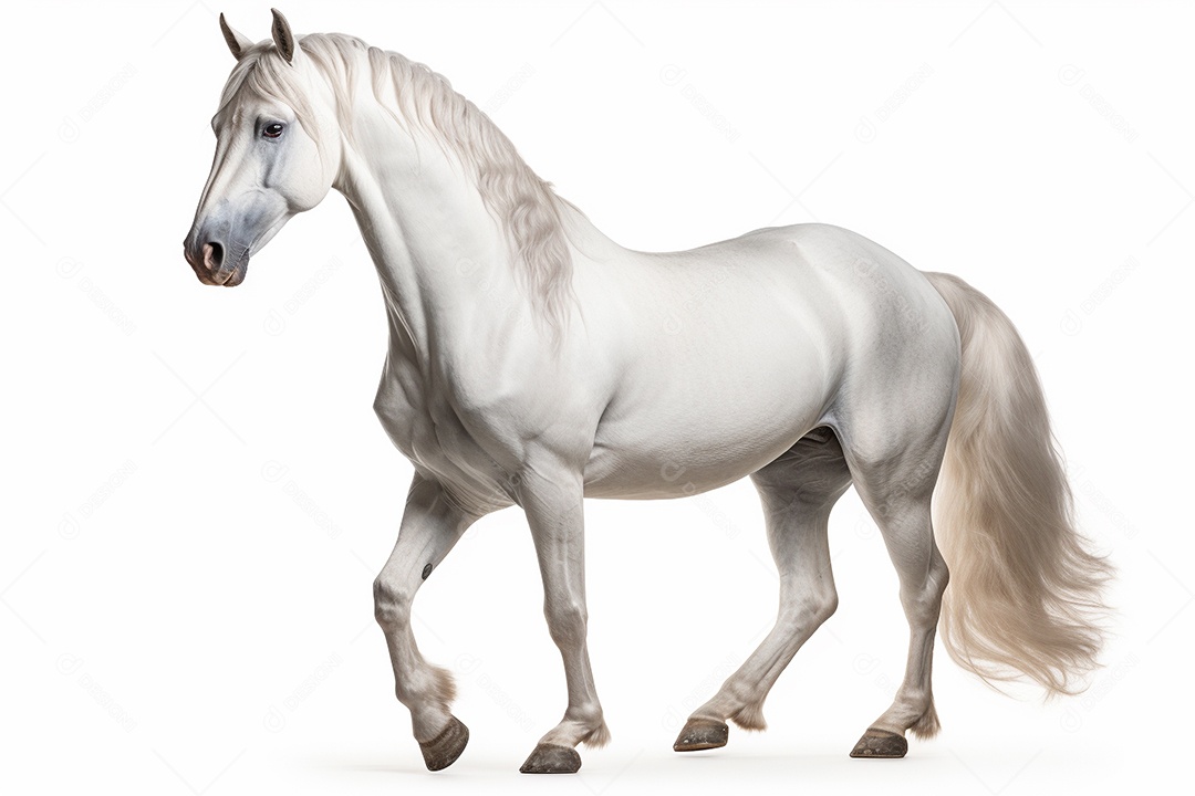 Cavalo Andaluz e Lusitano