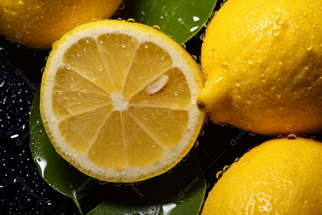 Fundo sem emenda de laranjas frescas