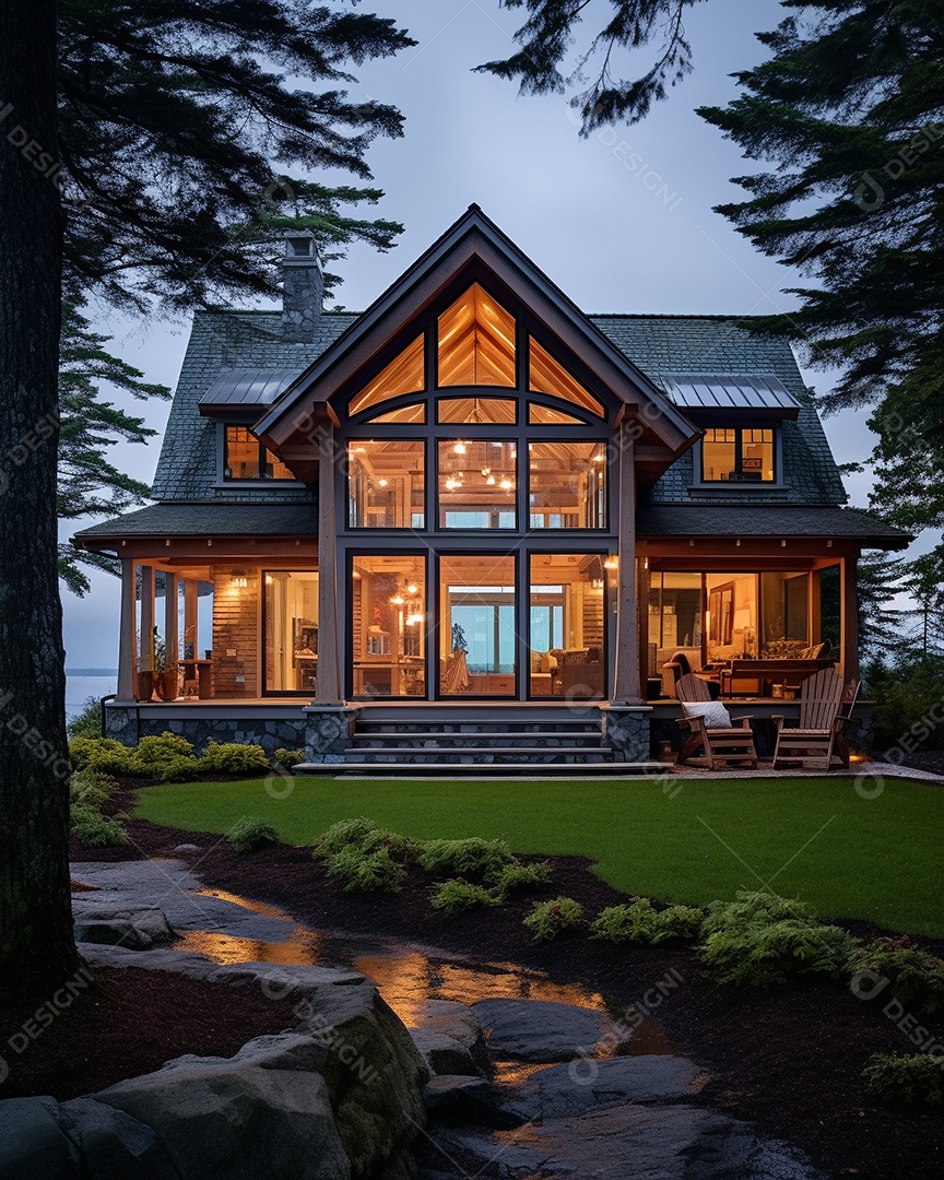 Projeto de casa do arquiteto