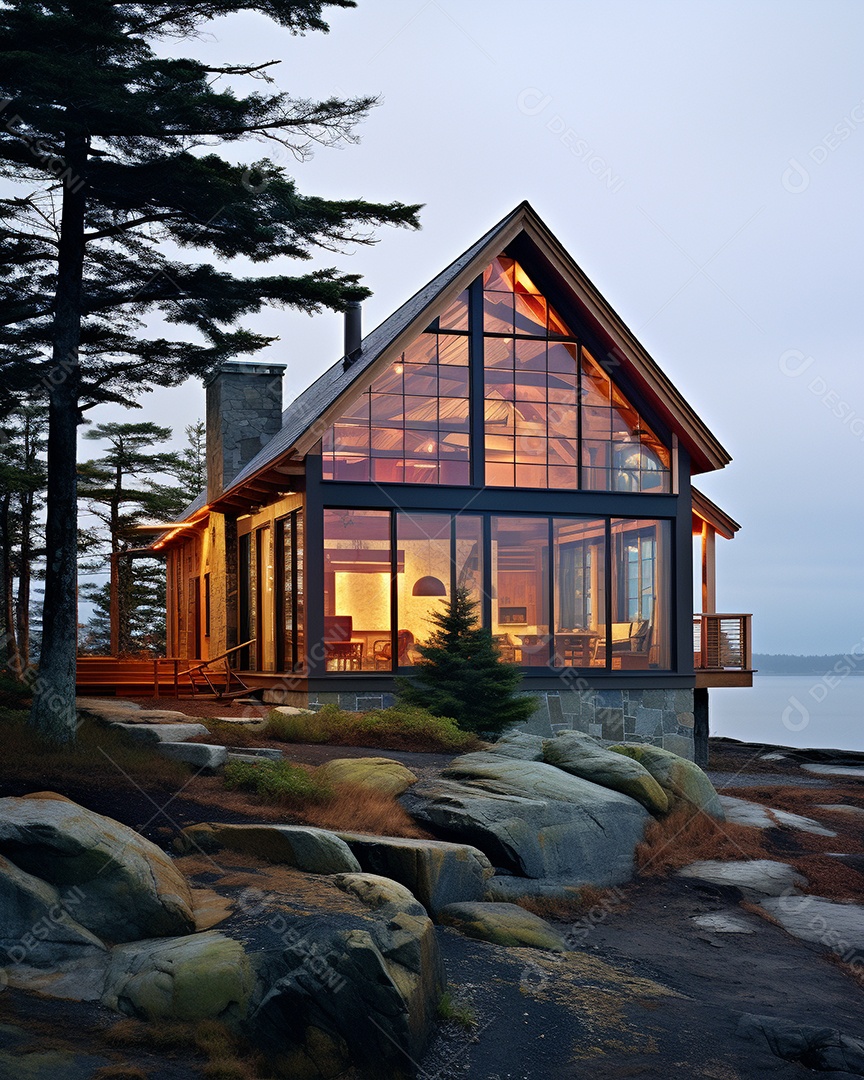 Projeto de casa do arquiteto