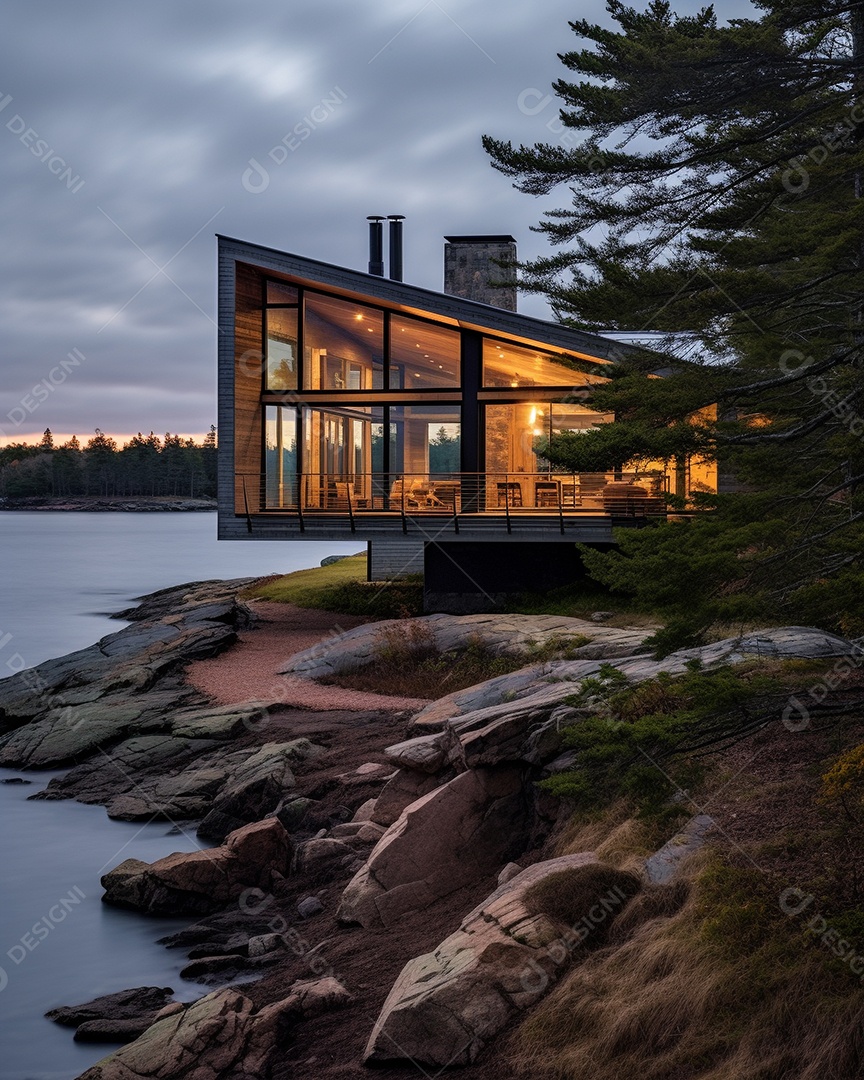 Projeto de casa do arquiteto