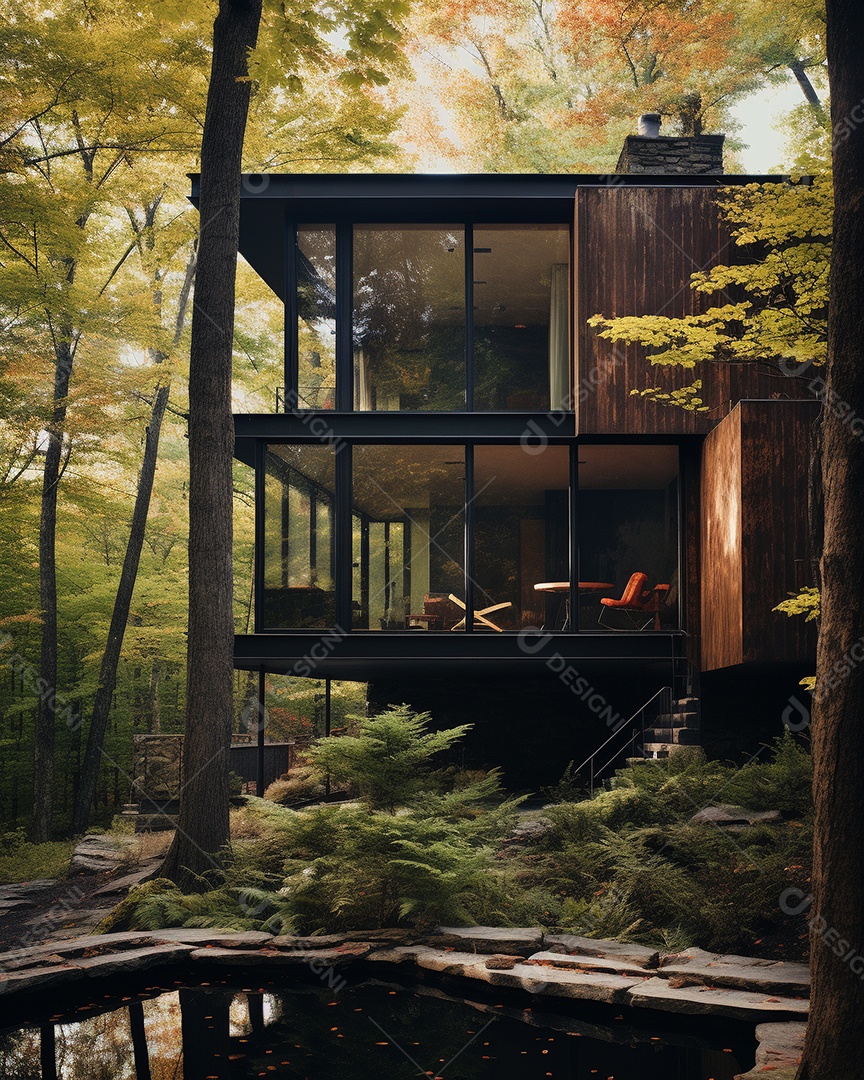 Projeto de casa do arquiteto