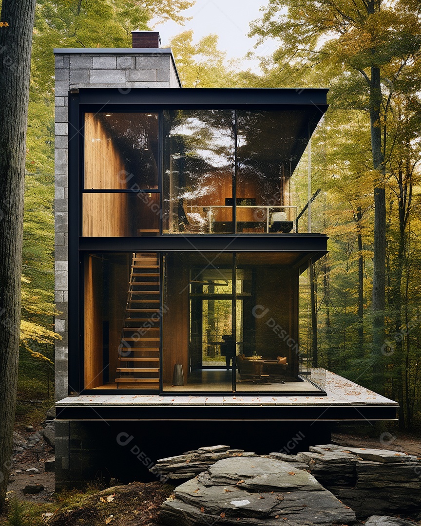 Projeto de casa do arquiteto