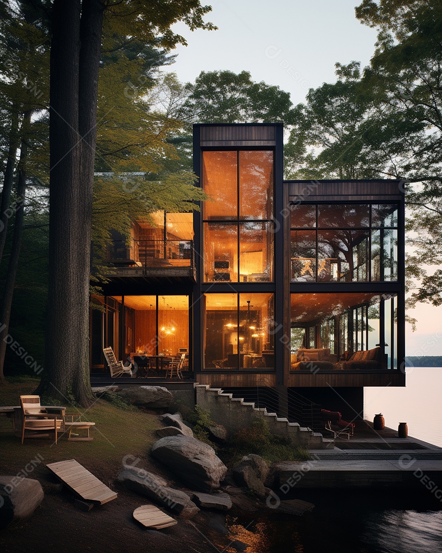 Projeto de casa do arquiteto