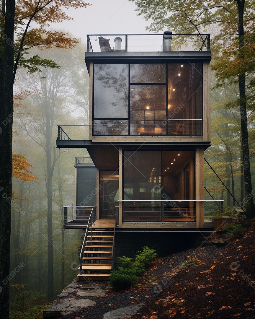 Projeto de casa do arquiteto