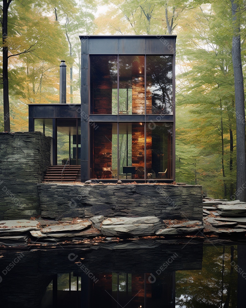 Projeto de casa do arquiteto