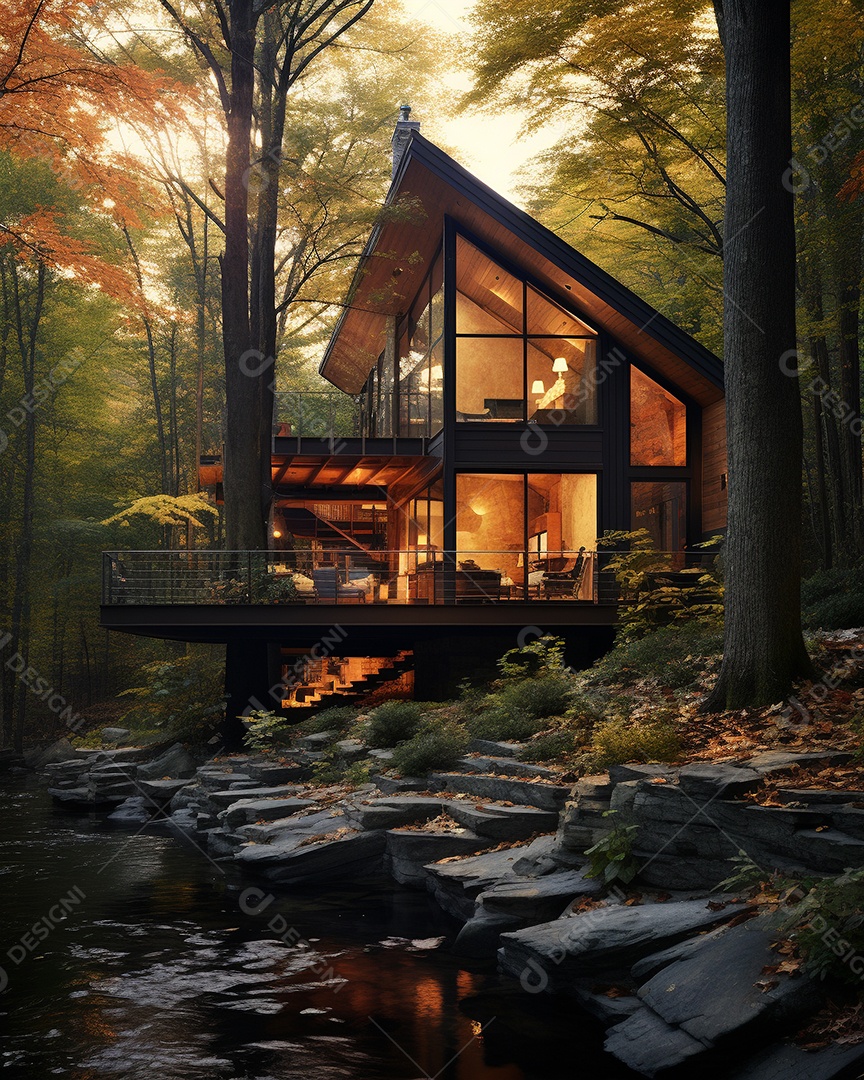 Projeto de casa do arquiteto