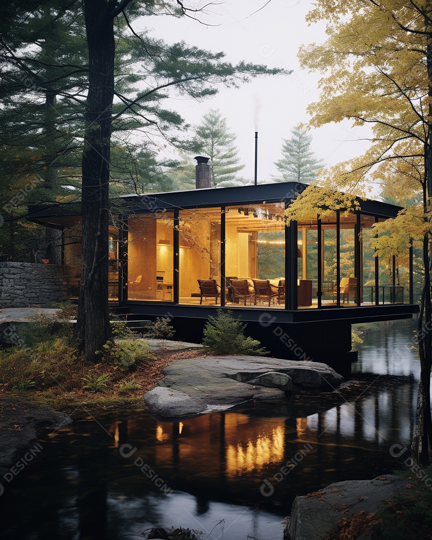 Projeto de casa do arquiteto