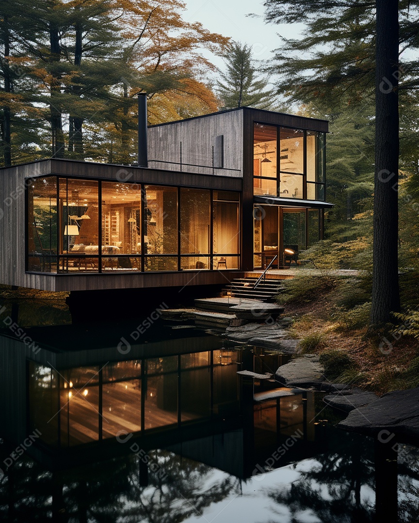 Projeto de casa do arquiteto