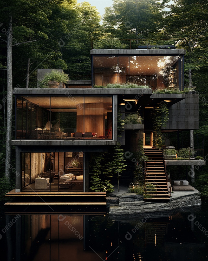 Projeto de casa do arquiteto