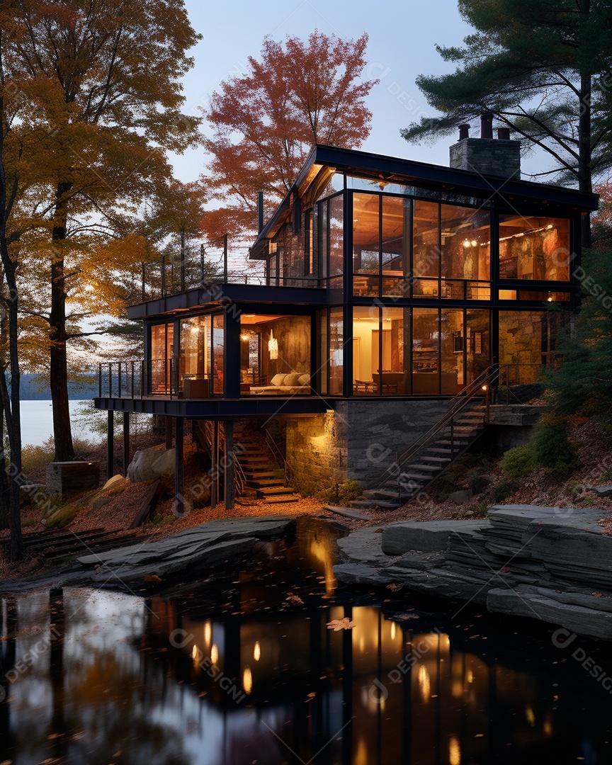 Projeto de casa do arquiteto