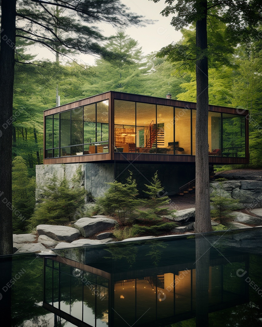 Projeto de casa do arquiteto