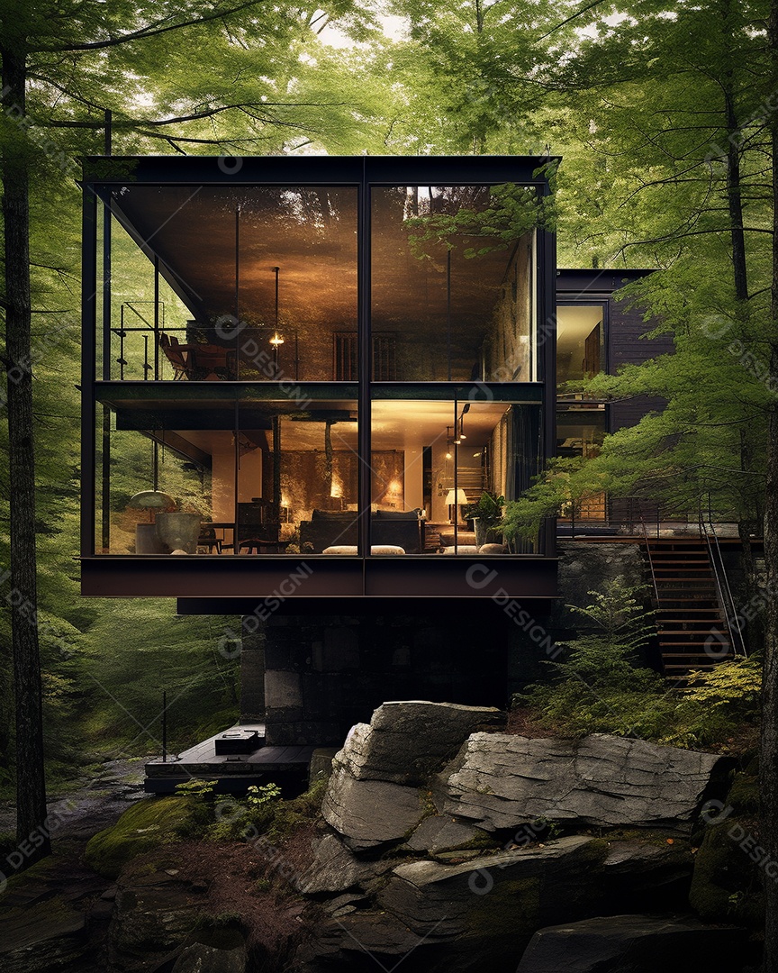 Projeto de casa do arquiteto