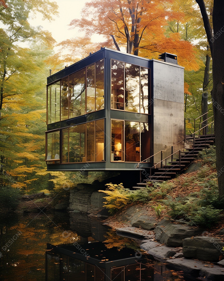 Projeto de casa do arquiteto