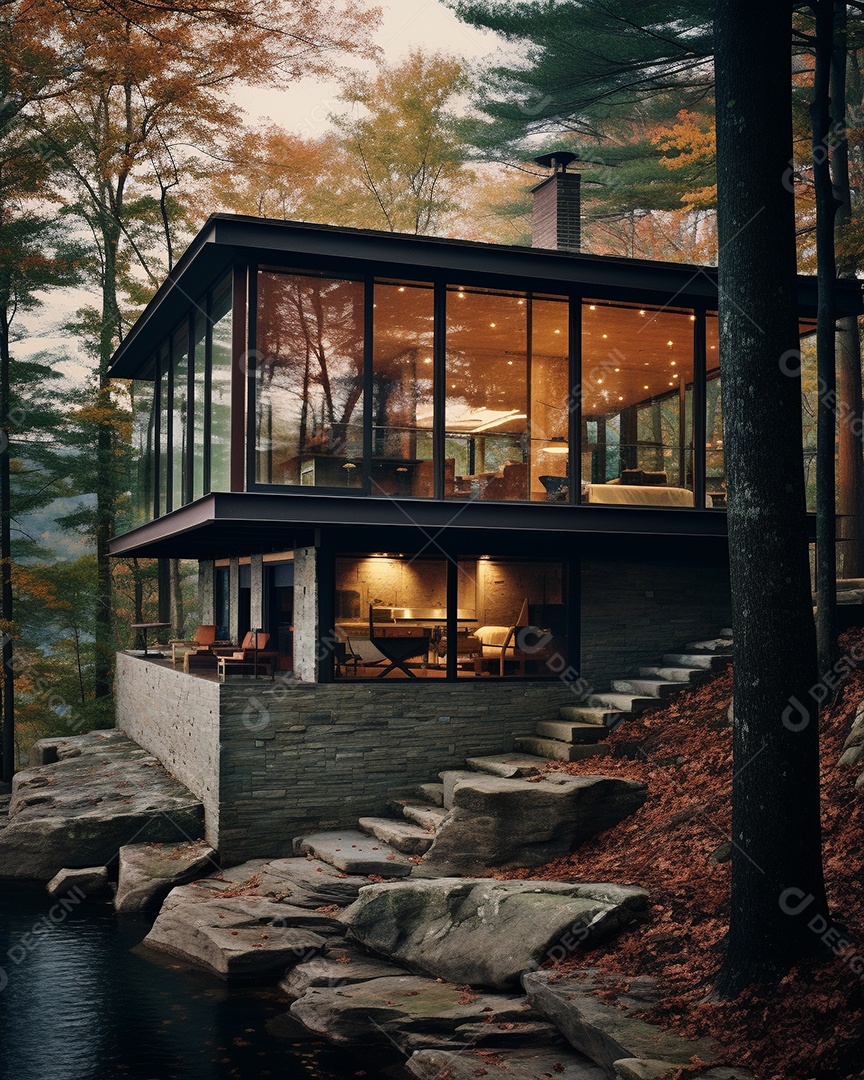 Projeto de casa do arquiteto