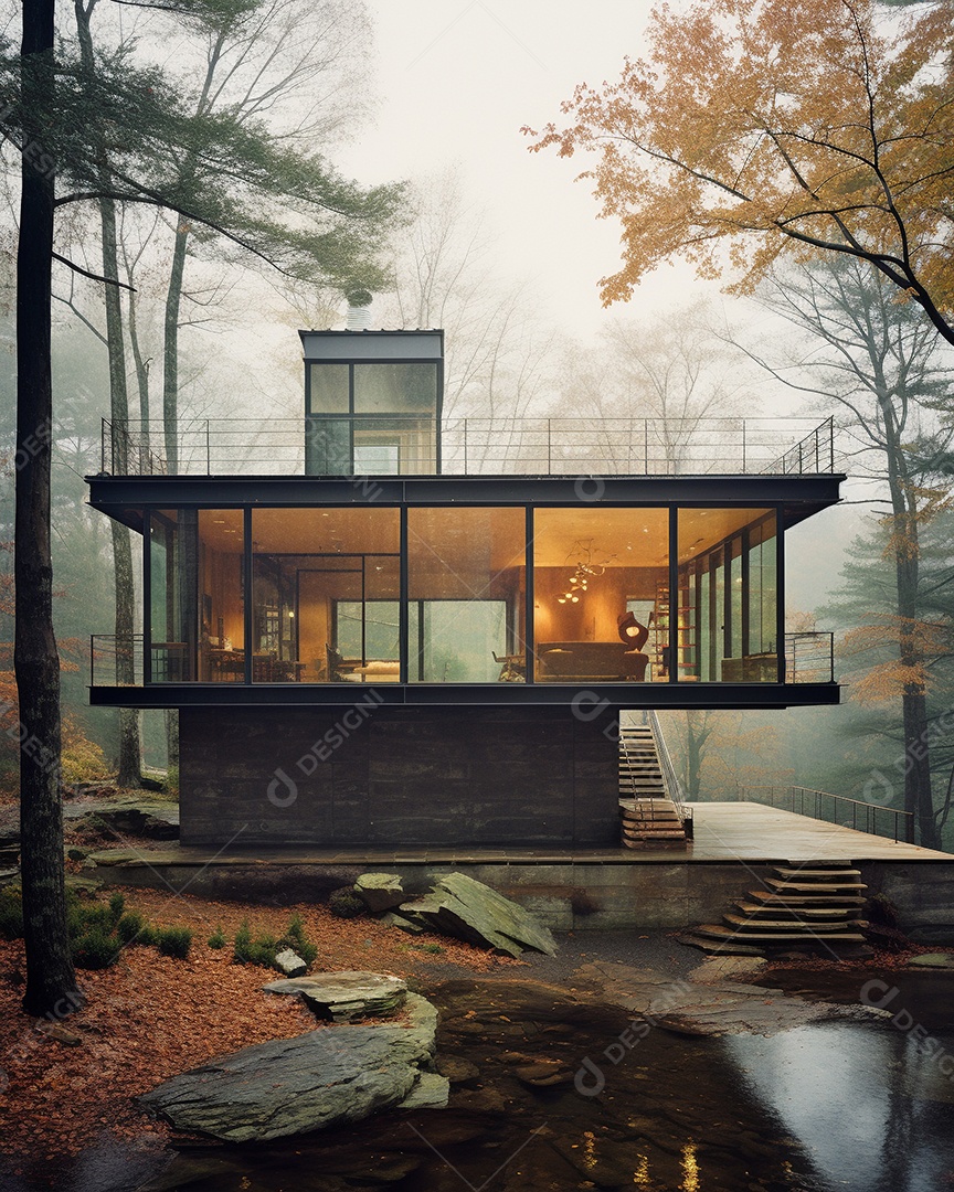 Projeto de casa do arquiteto