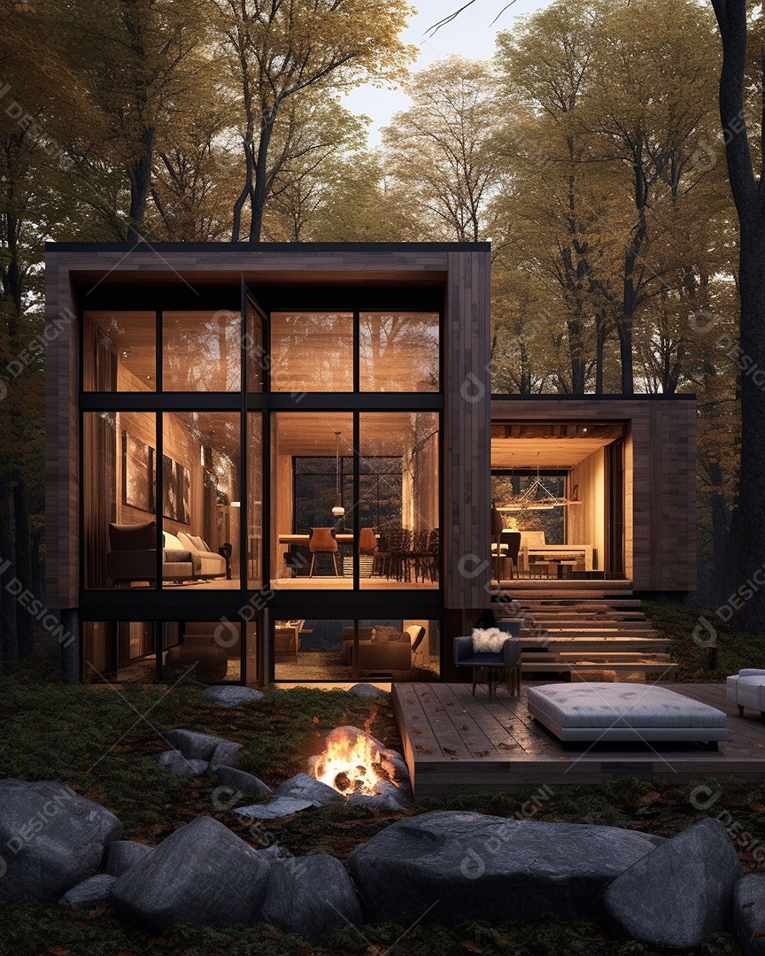 Projeto de casa do arquiteto