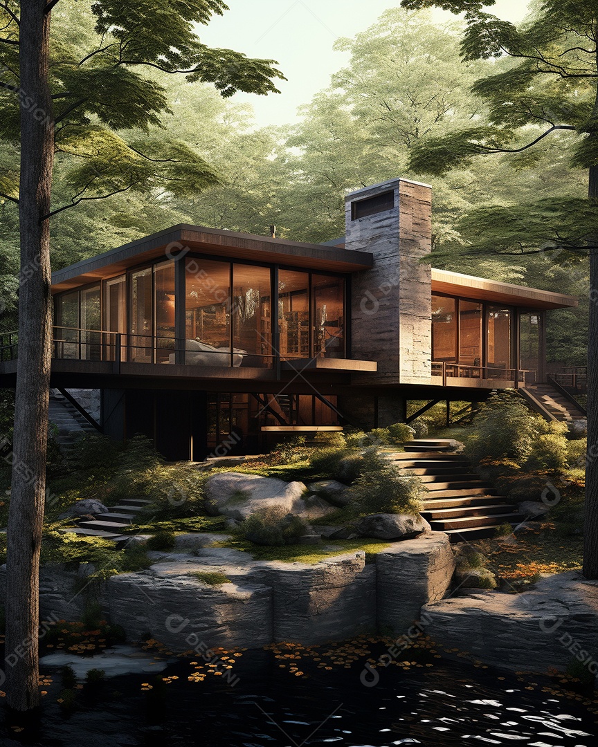 Projeto de casa do arquiteto