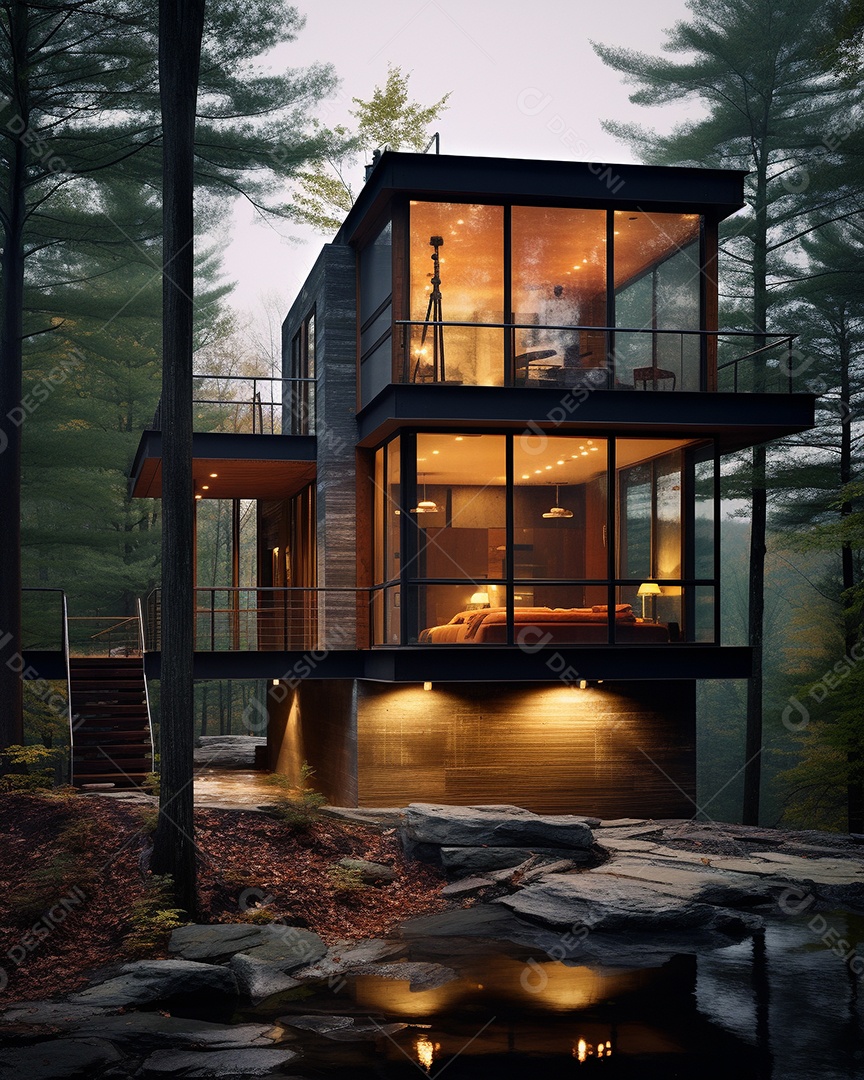 Projeto de casa do arquiteto