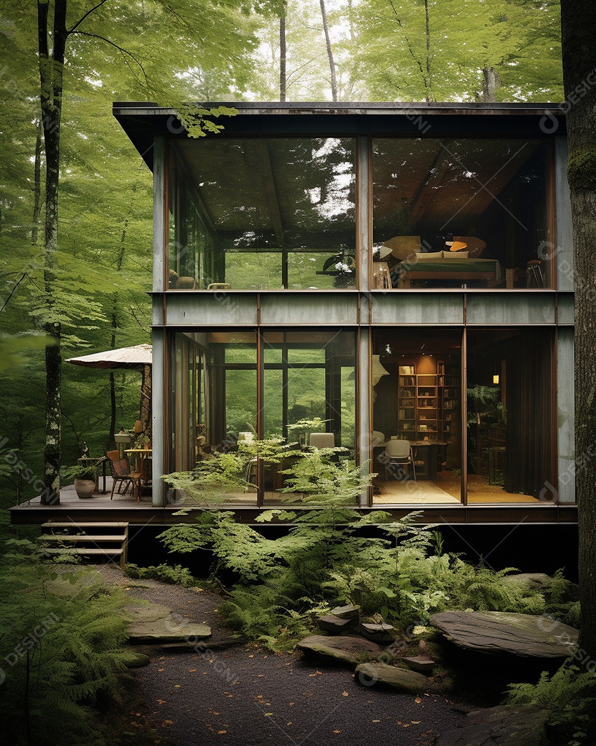 Projeto de casa do arquiteto