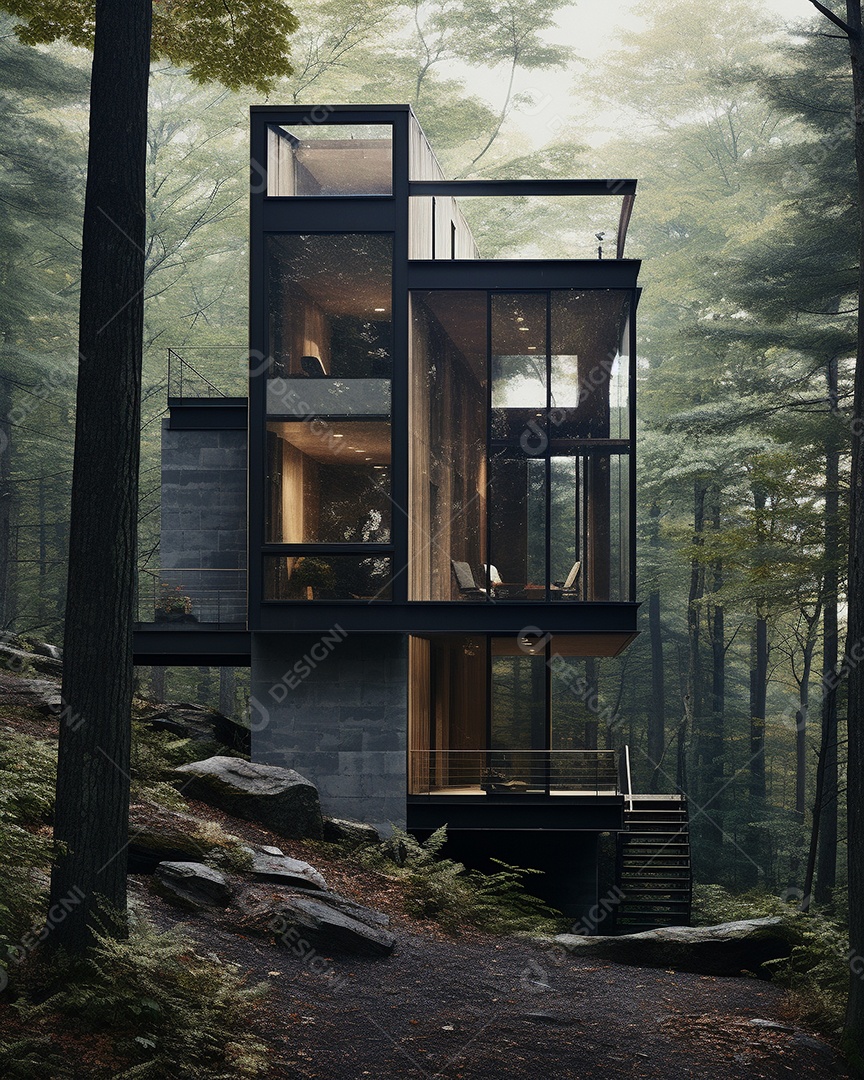 Projeto de casa do arquiteto