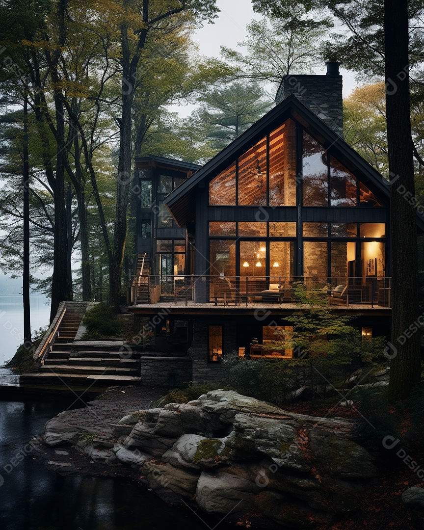 Projeto de casa do arquiteto