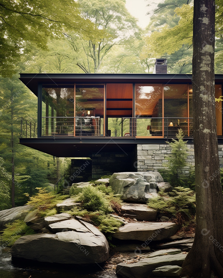 Projeto de casa do arquiteto