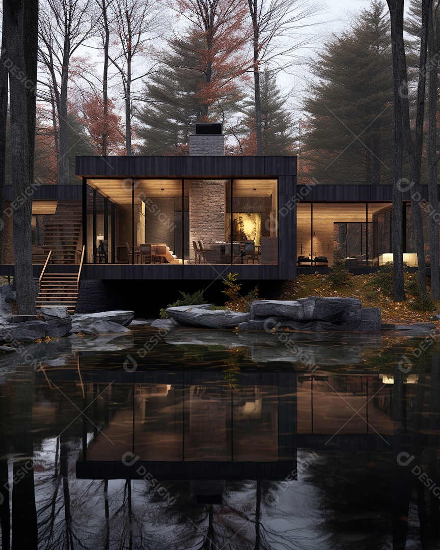 Projeto de casa do arquiteto