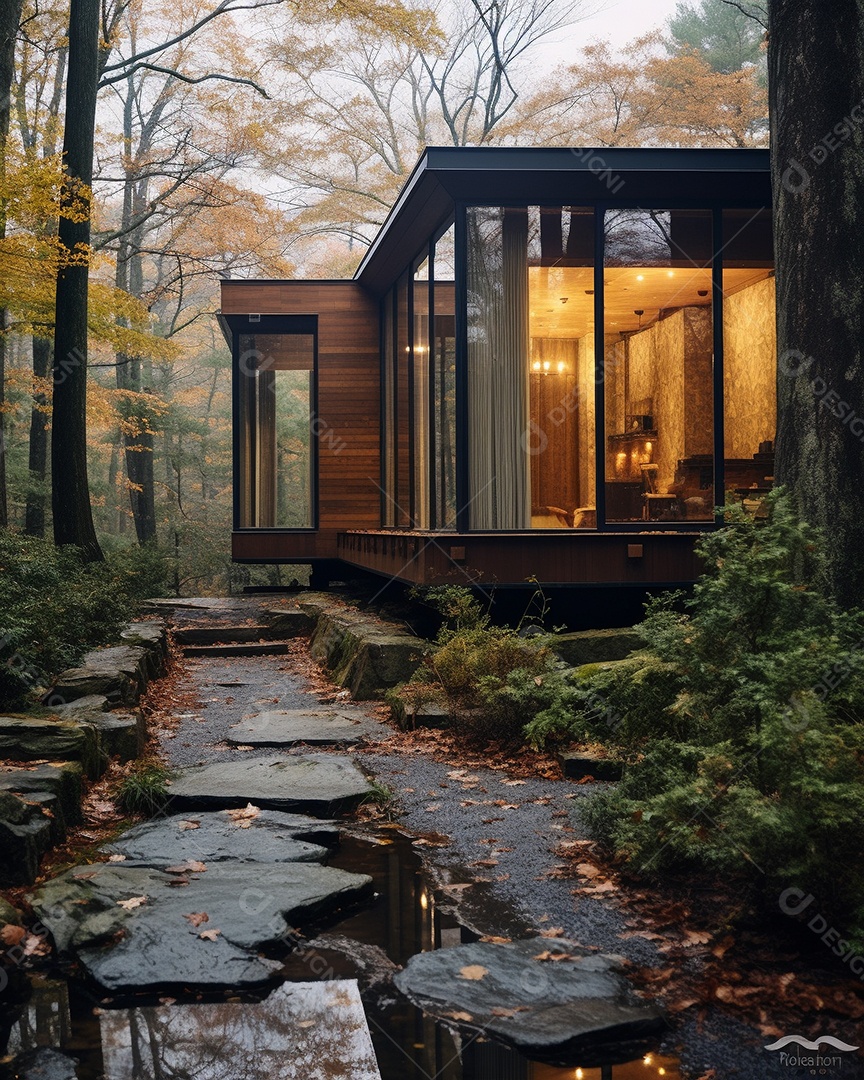 Projeto de casa do arquiteto