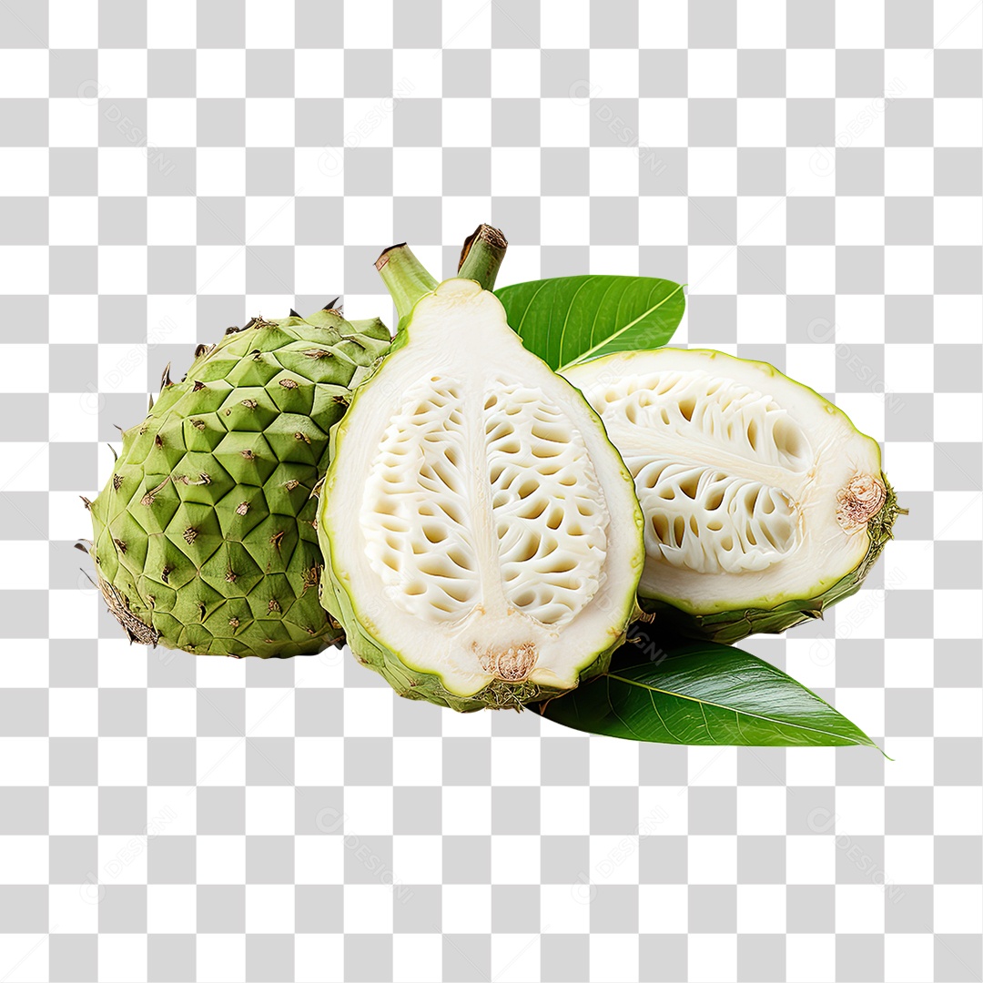 Hortifruti Frutas Graviola PNG Transparente