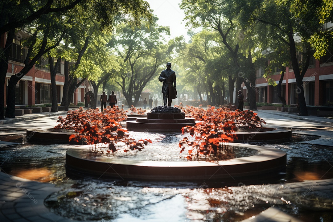 Complexo memorial em homenagem ás lindas esculturas