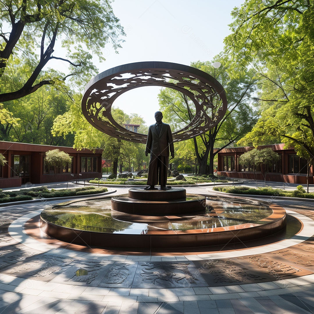 Complexo memorial em homenagem ás lindas esculturas
