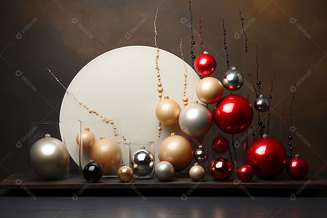 Decorações de natal minimalistas