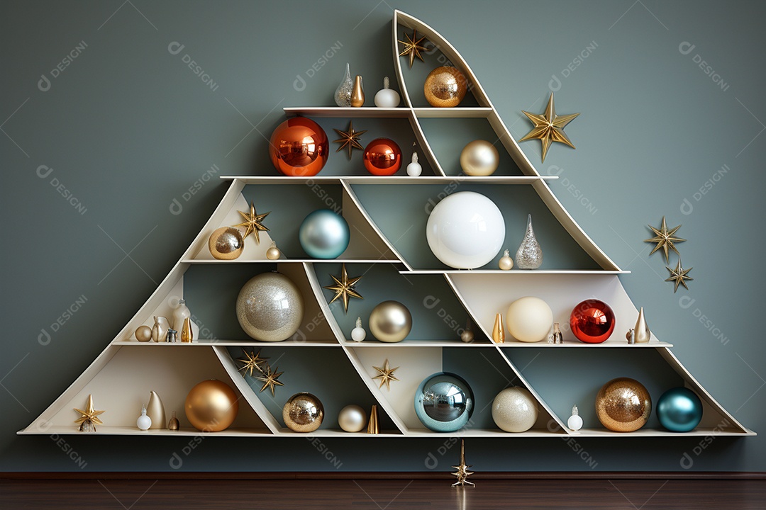 Decorações de natal minimalistas