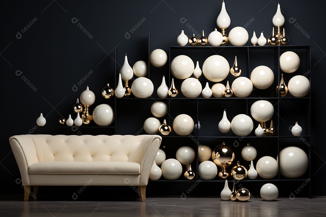 Decorações de natal minimalistas