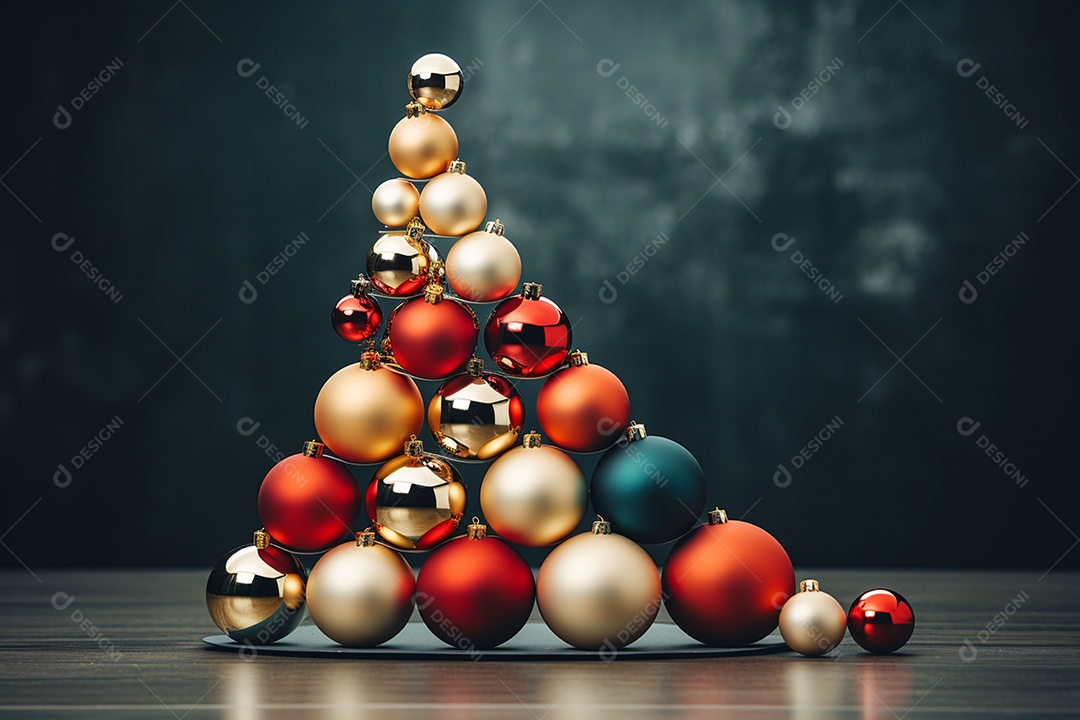 Decorações de natal minimalistas