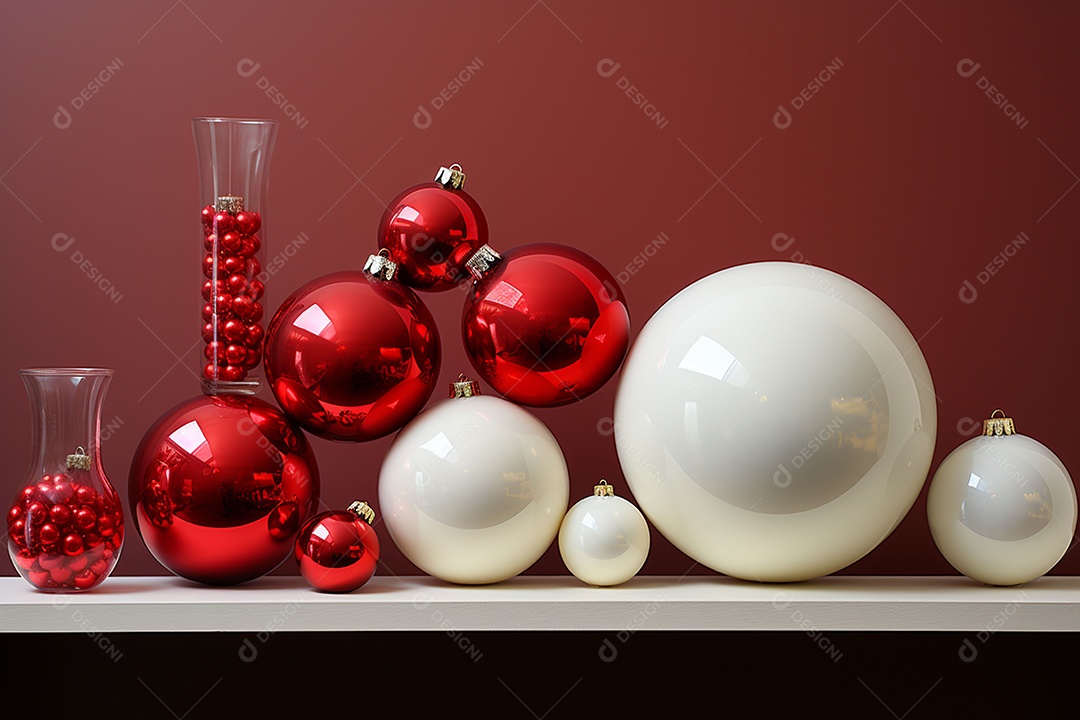 Decorações de natal minimalistas
