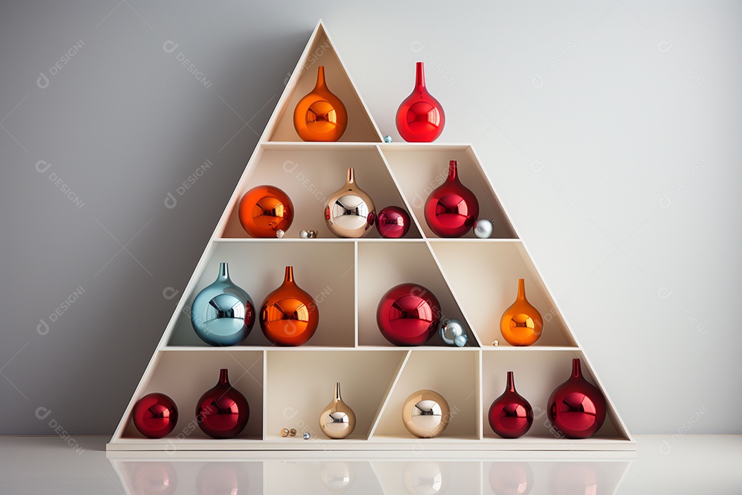 Decorações de natal minimalistas