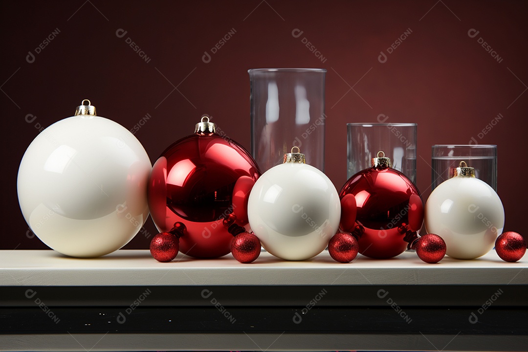 Decorações de natal minimalistas