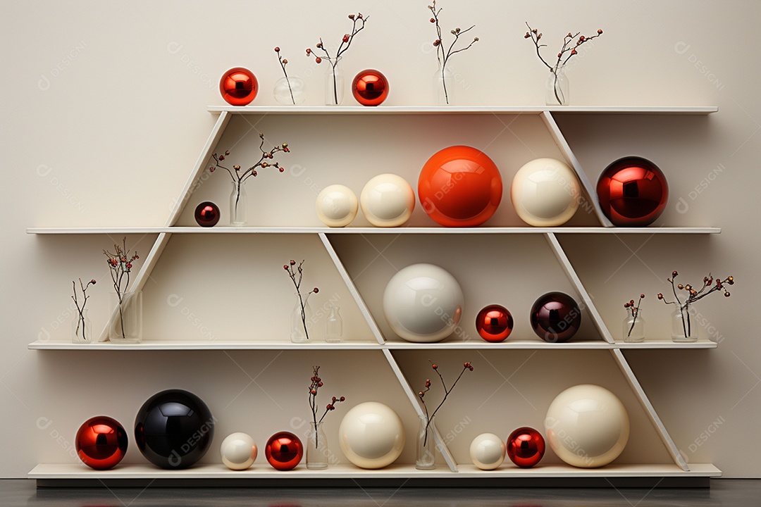 Decorações de natal minimalistas