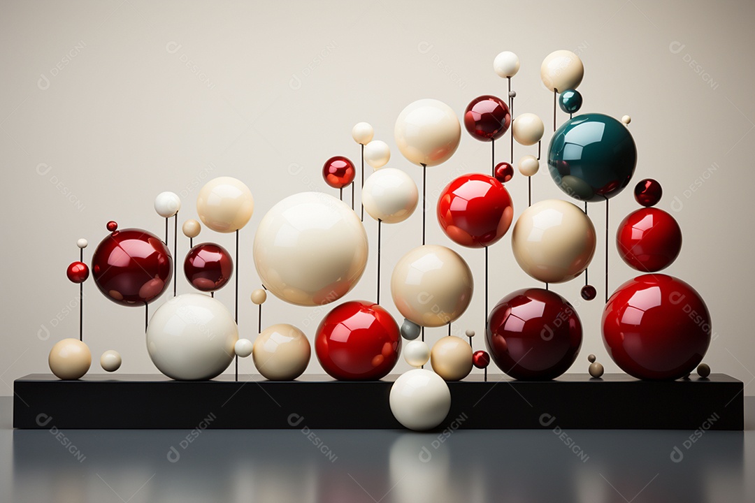 Decorações de natal minimalistas