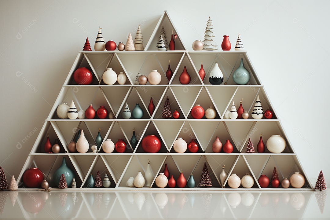 Decorações de natal minimalistas