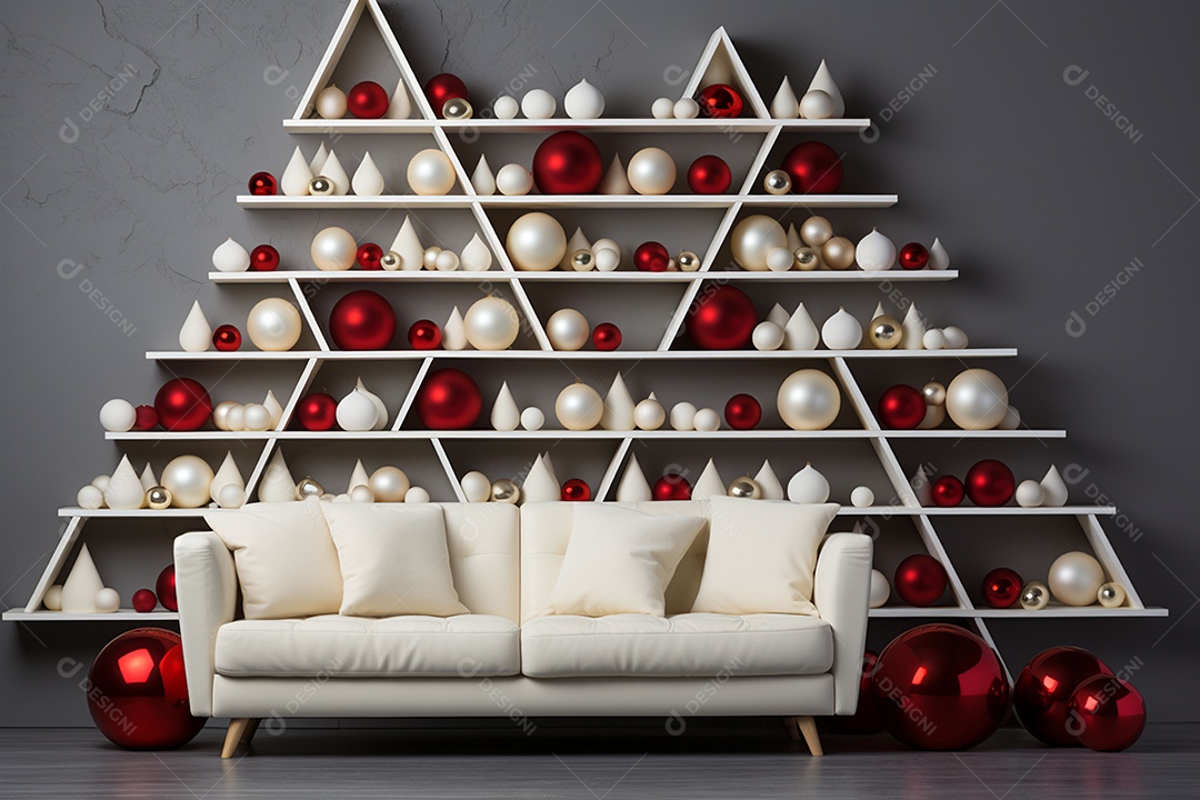 Decorações de natal minimalistas