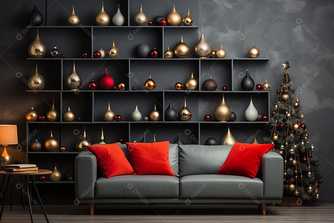 Decorações de natal minimalistas