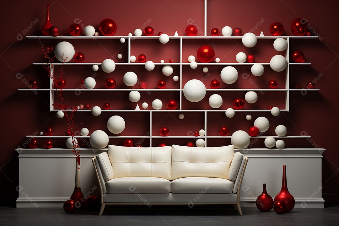 Decorações de natal minimalistas