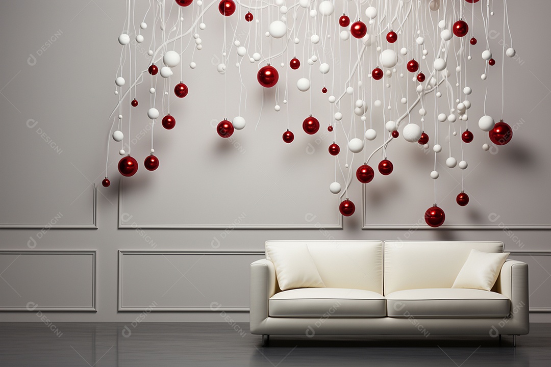 Decorações de natal minimalistas