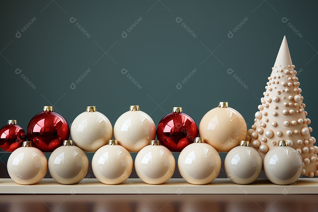 Decorações de natal minimalistas