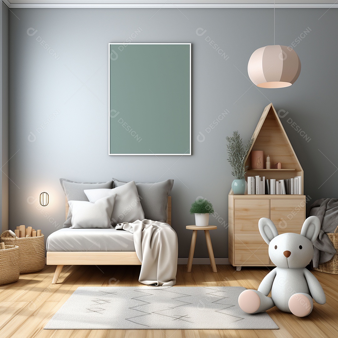 Elegância interior de casa moderna