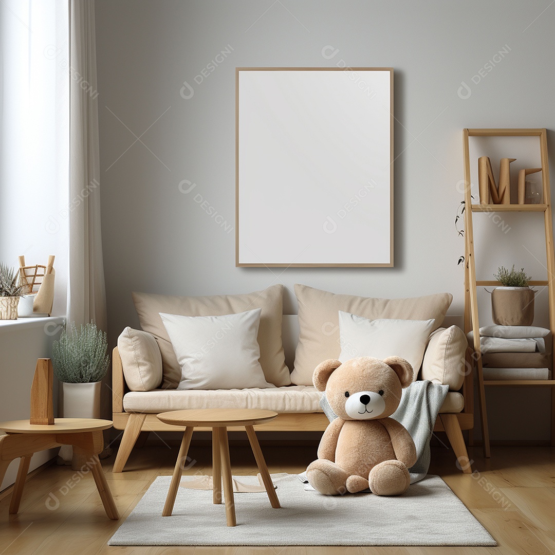 Elegância interior de casa moderna