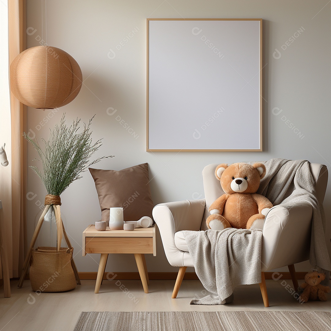 Elegância interior de casa moderna